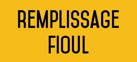 Autocollant vinyl - remplissage fioul - l.200 x h.100 mm uttscheid