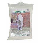 Nature Couverture d'hiver à fermeture éclair 70 g/m² Blanc 2 5x2 5x3 m