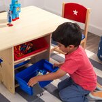 KidKraft Ensemble de table et 2 chaises avec motif d'étoile