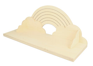 Étagère murale en bois Rainbow 40cm