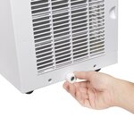 Bestron Climatiseur portable 3 en 1 à télécommande AAC9000 1010W Blanc
