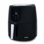 H.KOENIG FRY800 - Friteuse sans huile - 4L - 7 programmes - 1400W - 80° à 200°C - Minuteur 60min - Arrêt automatique - Noir