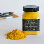 Pigment pour création de peinture - pot 90 g - Jaune indien substitut