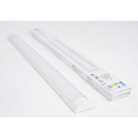 Réglette  lumineuse led 120cm 36w - blanc froid 6000k - 8000k - silamp