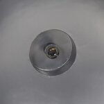 vidaXL Lampe suspendue industrielle 32 cm Gris E27