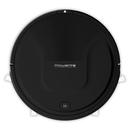 Rowenta rr6825wh x-plorer serie 20 aspirateur robot  3 modes de navigation  capteurs anti-chutes  autonomie de 150 min  noir