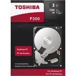 TOSHIBA - Disque dur Interne - P300 - 3To - 7 200 tr/min - 3.5 (HDWD130UZSVA)