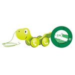 Hape jouet à tirer tito vert e0354