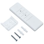 vidaXL Auvent automatique avec capteur de vent et LED 4x3 m Anthracite