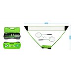 Set de badminton complet avec filet 295 x 38 x 154 cm  raquettes  volants et étui de rangement
