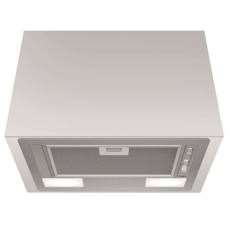 Whirlpool wct64flsx hotte intégrée - 332 m3 air / h max - 64 db max - 3 vitesses - l 53 cm - inox