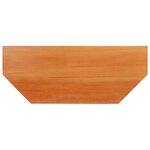 vidaXL Meuble TV 100x40x45 cm Bois d'acajou massif