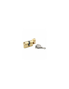 THIRARD - Cylindre de serrure à bouton STD UNIKEY (achetez-en plusieurs ouvrez avec la même clé) 40Bx40mm 3 clés laiton