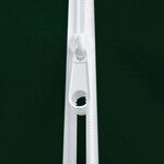 vidaXL Tente de réception et parois latérales 4x4 m Vert 90 g/m²