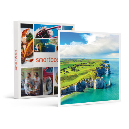 SMARTBOX - Coffret Cadeau Vol en hélicoptère de 25 min au-dessus des falaises d'Étretat -  Sport & Aventure