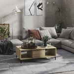 vidaXL Table basse Chêne sonoma 103 5x60x35 cm Aggloméré