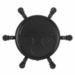 Tristar Grill à raclette pour 6 personnes 800 W 29 cm Noir