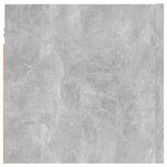 vidaXL Tables de chevet 2 Pièces Gris béton 30 5x30x30 cm Aggloméré