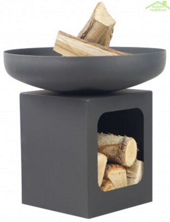 Brasero de jardin TONO en acier avec ou sans couvercle