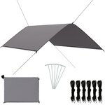 vidaXL Bâche d'extérieur 3x2 m Gris
