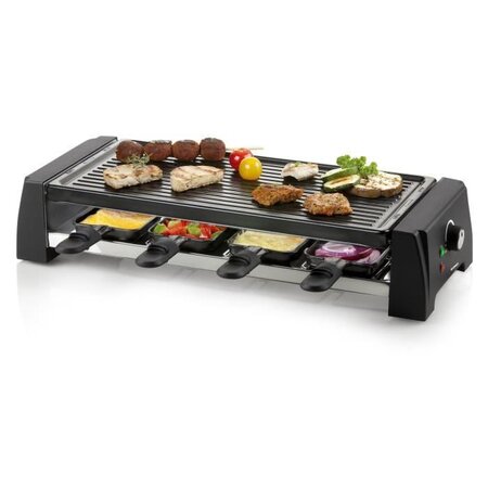 DOMO DO9189G Appareil a raclette 8 personnes - Noir