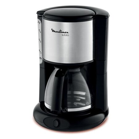 Moulinex fg360811 cafetière filtre classique subito - 10 à 15 tasses - noir
