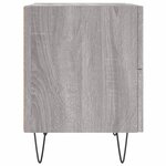 vidaXL Tables de chevet 2 Pièces gris sonoma 40x35x47 5 cm