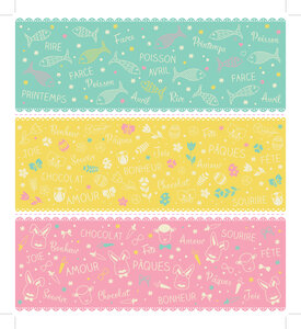 Magic shrink Décoration oeufs de Pâques C 9 cm 6 pièces