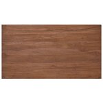 vidaXL Table basse 110x60x40 cm Bois de teck massif