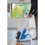 POLTI - Unico MCV80 - Aspirateur nettoyeur vapeur 3en1  - autonomie illimitée - filtre HEPA - 6 BAR - 2200W - Bleu + Blanc