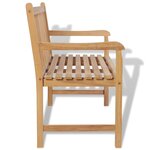 vidaXL Banc de jardin 120 cm Teck