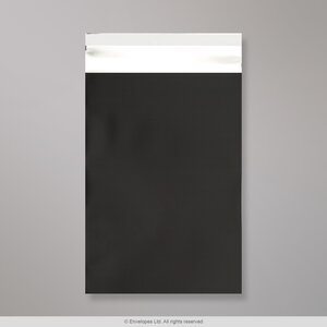 Lot de 50 sachet alu mat noir 250x180 mm