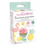 Colorants alimentaires (artificiel) Vert Rose Jaune