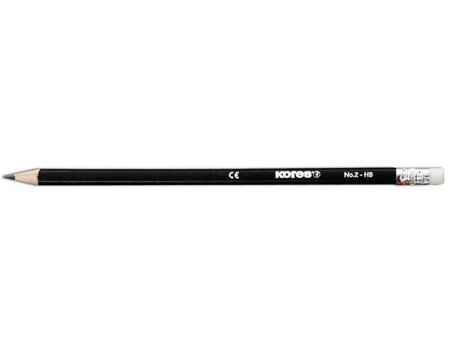 Crayon GRAFITOS Triangulaire Bout gomme HB KORES
