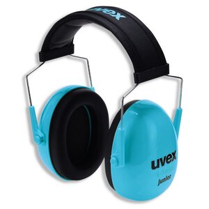 Casque antibruit uvex k junior bleu