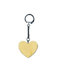 Porte-clés en bois Coeur
