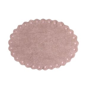 Tapis coton lavable pomme de pin nude - 130 x 180 cm