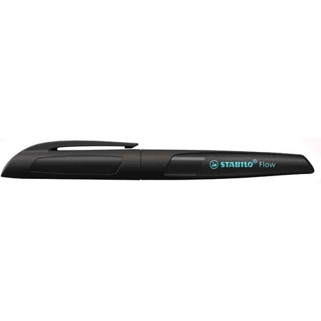 Stylo plume flow active  noir stabilo