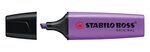 Surligneur boss original rechargeable pte biseautée 2-5 mm lavande stabilo