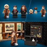 Lego 76397 harry potter poudlard : le cours de défense  livre jouet de construction pour enfants  avec maugrey fol oeil