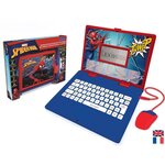 SPIDER-MAN Ordinateur éducatif bilingue (FR/EN) enfant LEXIBOOK - 124 activités