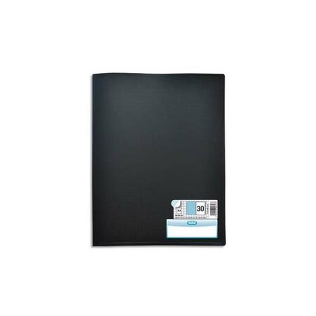 Protège-documents 'Memphis' format A4 30 pochettes Noir ELBA