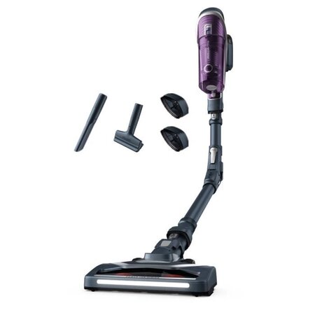 Rowenta rh9638wo aspirateur balai x-force flex 8.60 allergie batterie amovible 22v - jusqu'à 35mn d'autonomie - kit animal