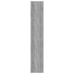 vidaXL Bibliothèque/Séparateur de pièce Gris béton 60x30x166 cm