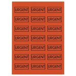 Étiquette adhésive permanente 210x297 mm (lot de 100)