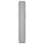 vidaXL Auvent latéral rétractable de patio 140x1200 cm Rouge