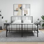 vidaXL Tables de chevet 2 Pièces gris sonoma 40x35x47 5 cm
