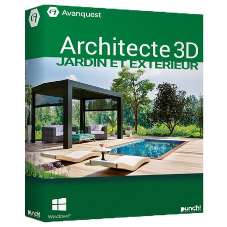 Architecte 3d jardin et extérieur 22 - licence perpétuelle - 1 pc - a télécharger