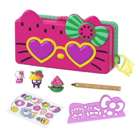 Hello kitty coffret carnaval bonbons et accessoires surprises