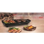 Tefal cb641810 plancha électrique booster  chauffe rapide  deux zones cuisson  thermostat  large surface  antiadhésif  thermo-spot